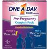 One A Day Pre-Pregnancy Couple's Pack Multivitamin;  30+30 Count