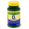 Spring Valley Vitamin D3 Softgels;  5000 IU;  100 Count