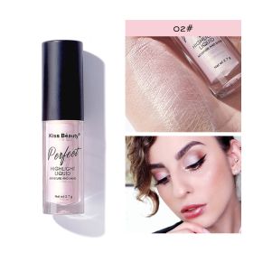High Gloss Lying Silkworm Brightening Liquid Foundation Concealer For A Long Time (Option: Soft Pink)