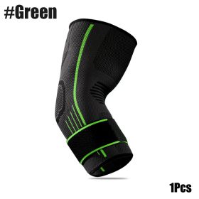 Outdoor Basketball And Tennis Protective Gear For Cycling (Option: Green-1PCS-M)