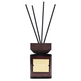 Hotel Fragrance Wooden Lid Rattan Reed Diffuser Essential Oil (Option: 100ml-Blooming Rose)