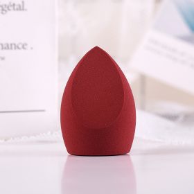 Qiao Beili Wholesale Rubycell Cosmetic Egg Makeup Sponge Ball Smear-proof Makeup Beauty Blender Super Soft Cosmetic Egg (Option: Rubycell Wine Red)
