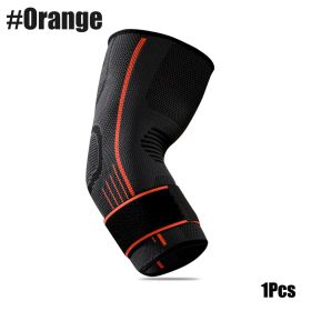 Outdoor Basketball And Tennis Protective Gear For Cycling (Option: Orange-1PCS-M)